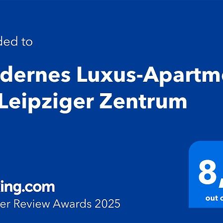 Modernes Luxus-Apartment Im Leipziger Zentrum Kültér fotó