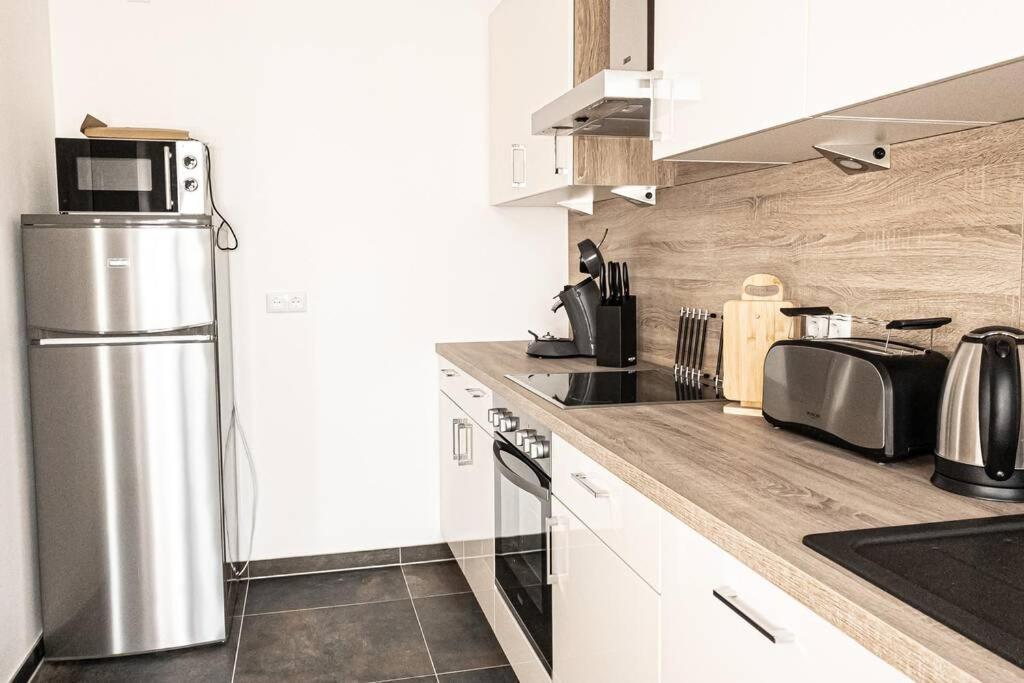 Modernes Luxus-Apartment Im Leipziger Zentrum Kültér fotó