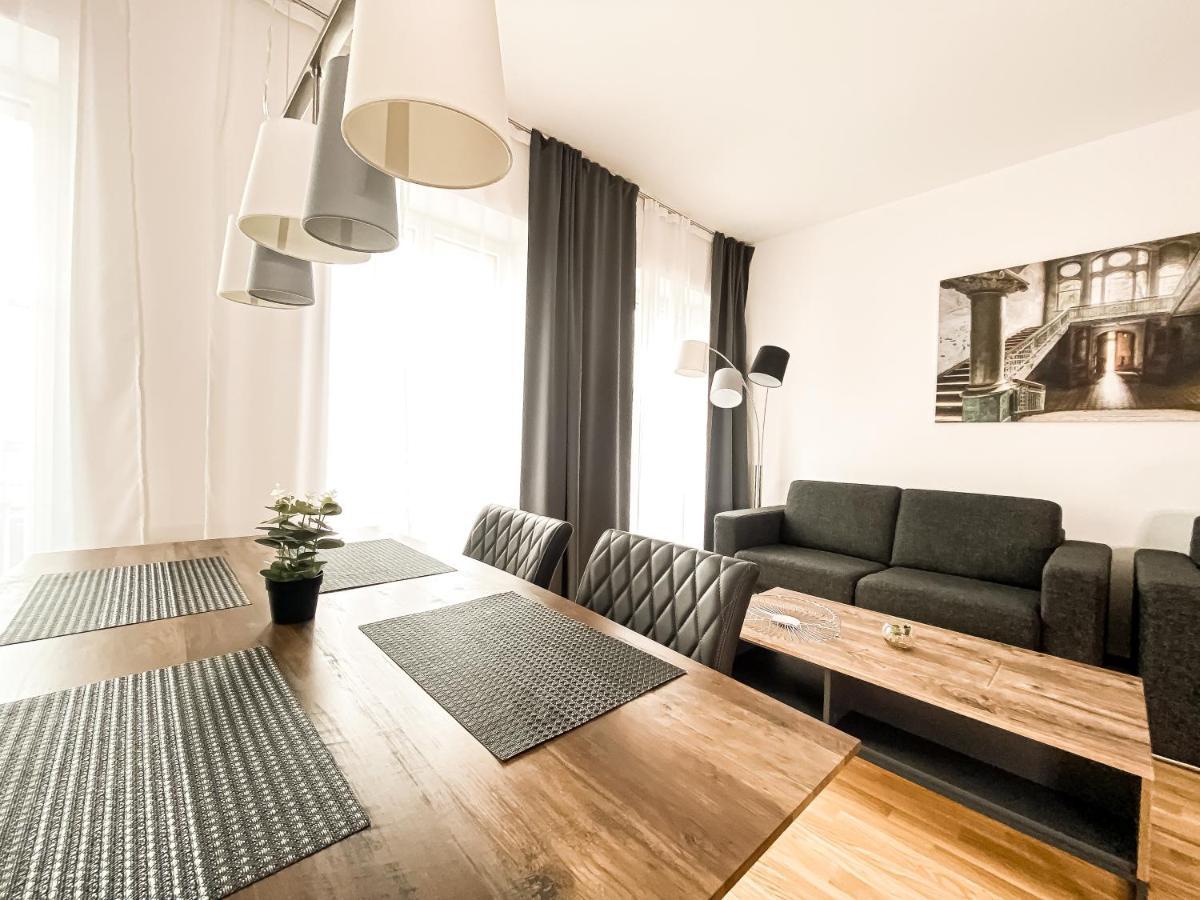 Modernes Luxus-Apartment Im Leipziger Zentrum Kültér fotó