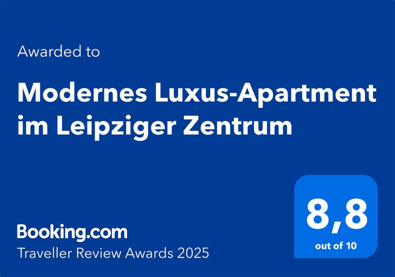 Modernes Luxus-Apartment Im Leipziger Zentrum Kültér fotó